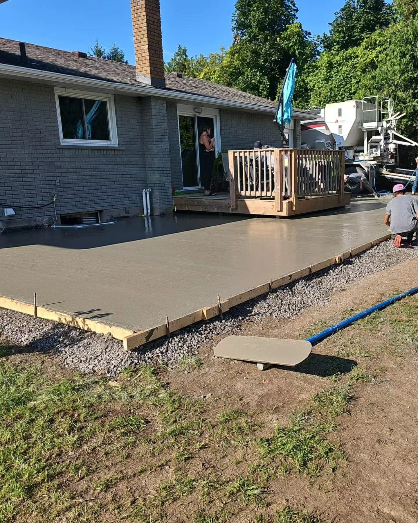Concrete Services work by LKN Construction